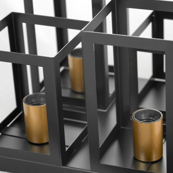 Потолочная люстра Lussole Bullock LSP-8409 Потолочная люстра Lussole Bullock LSP-8409