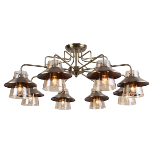 Люстра потолочная Люссоле SY9708 из серии COCHISE с цоколем E14; суммарной мощностью 320Вт