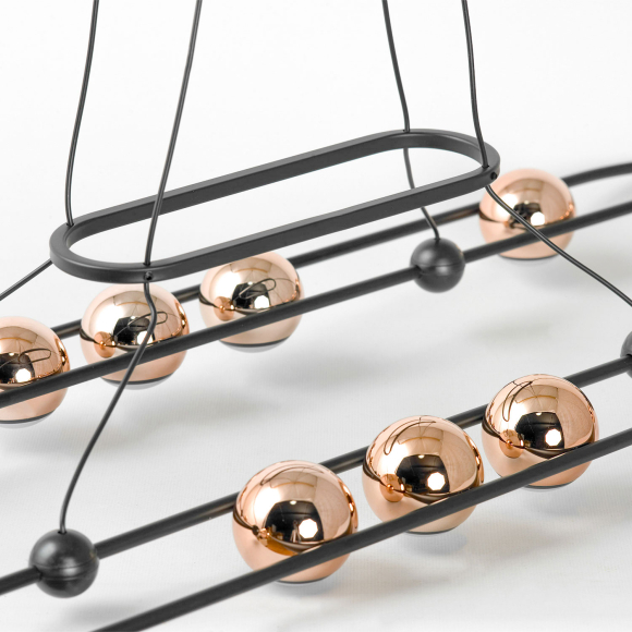 Линейно-подвесной светильник Люссоле SY9737 из серии TAYLOR с цоколем LED; суммарной мощностью 48Вт