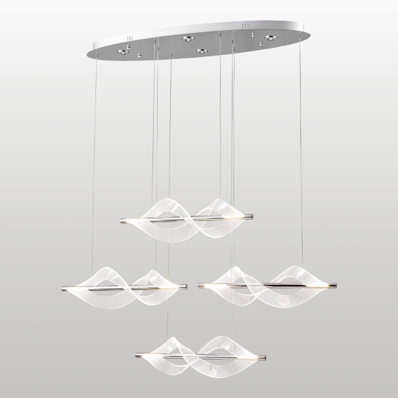 Линейно-подвесной светильник Lussole LSP-7412 Линейно-подвесной светильник Lussole LSP-7412