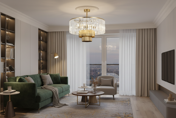 Люстра потолочная Lussole LSP-6053