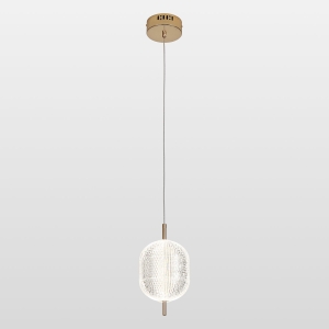 Подвесной светильник Люссоле SY2417 из серии DUVAL с цоколем LED; суммарной мощностью 14Вт