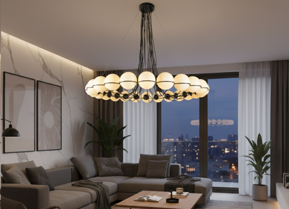 Люстра Lussole Seneca LSP-8176 Люстра Lussole Seneca LSP-8176